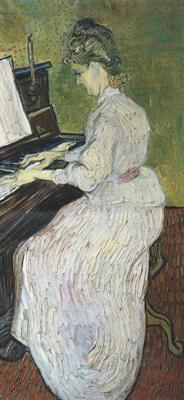 Vincent Van Gogh Marguerite Gachet at the Piano (nn04) Norge oil painting art